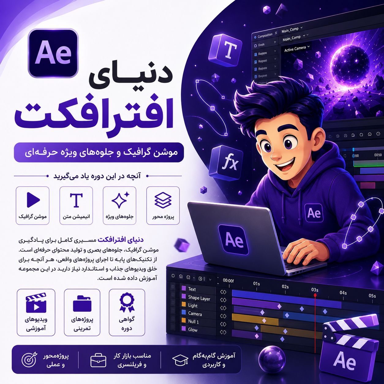 دنیای افتر افکت 